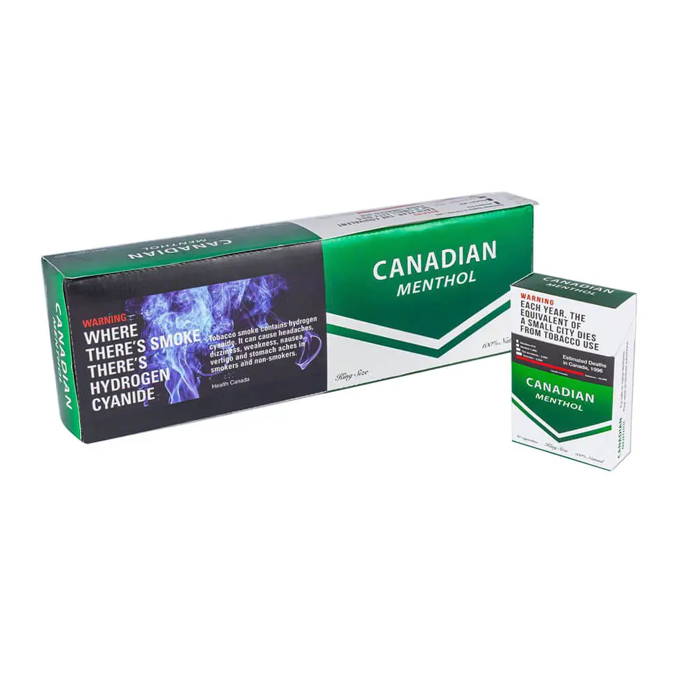 Canadian Menthol Cigarettes