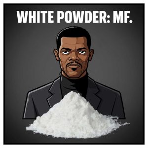 WHITE POWDER - STAMPED MF