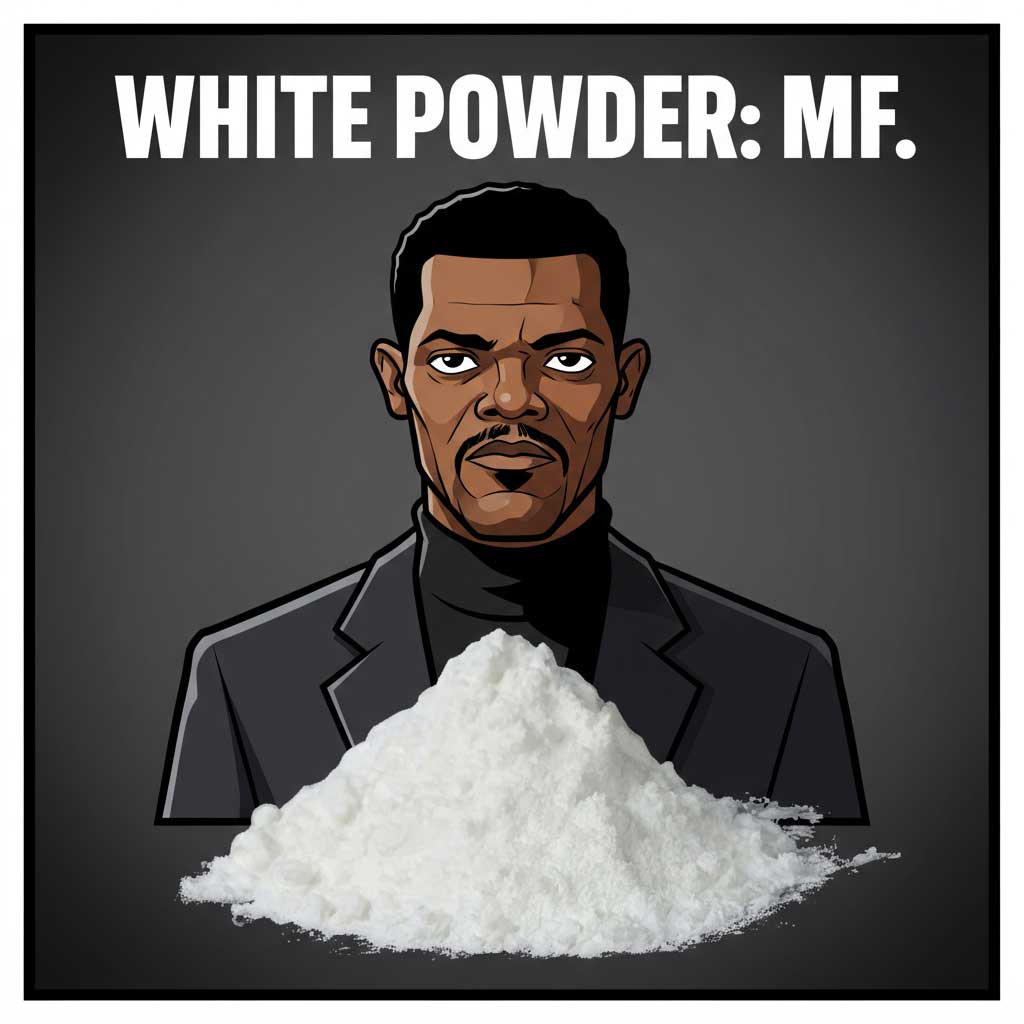 WHITE POWDER - STAMPED MF